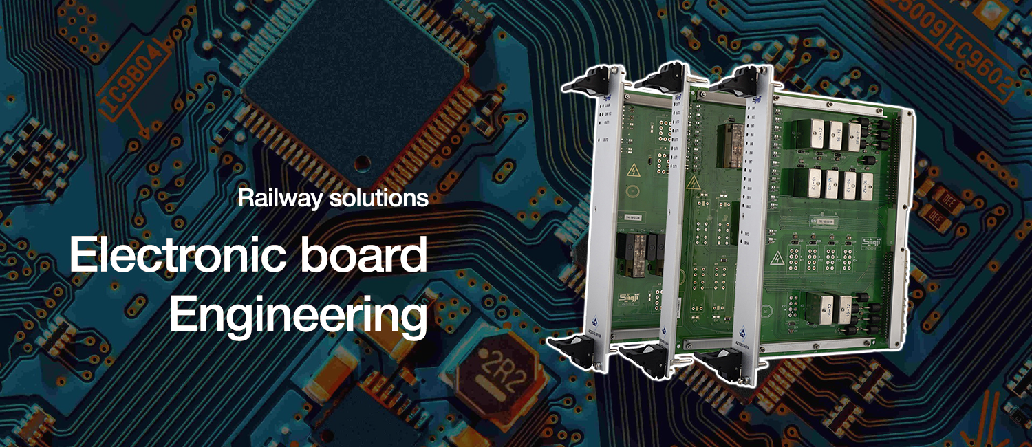 Railway electronic boards